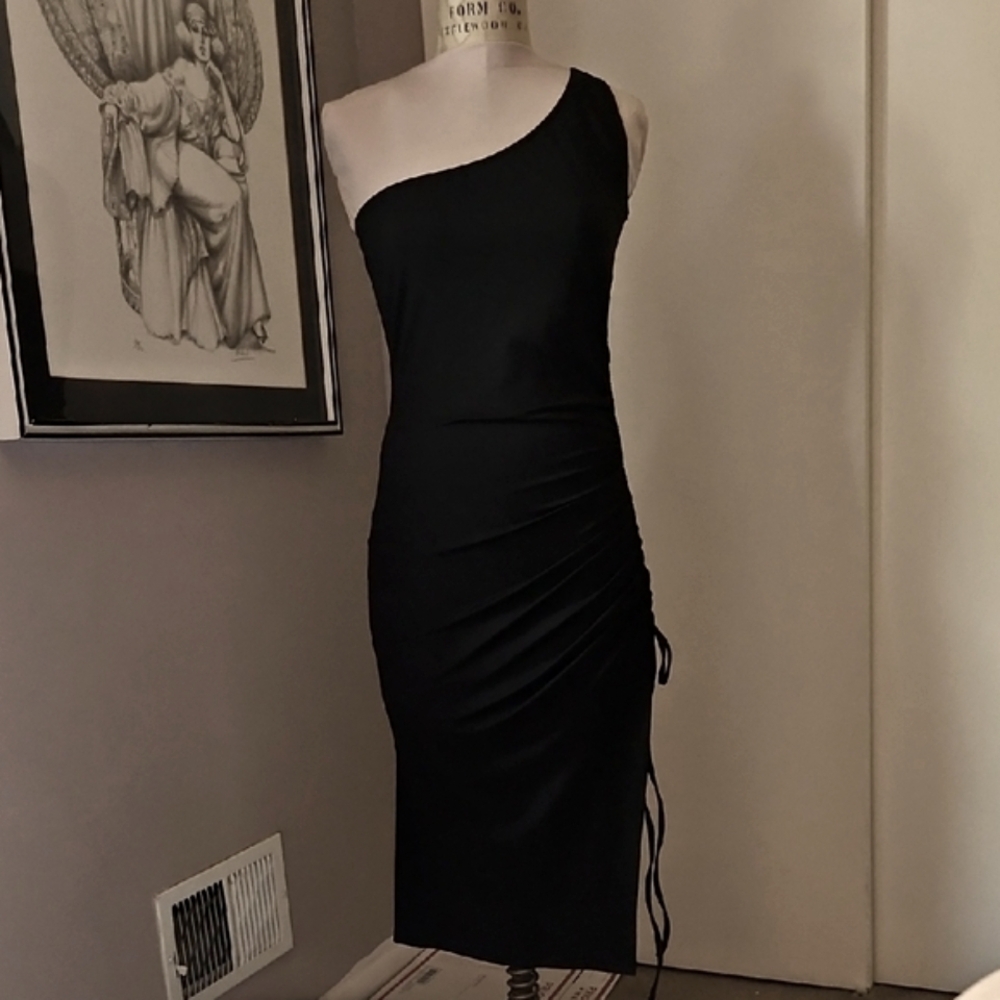 Stretch One-Shoulder Dress